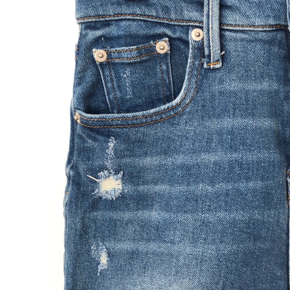 Gap Denim Destructive Skinny Jeans Sz R27 - Picture 2 of 7